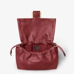 FENDI Mamma Baguette Large Burgundy nappa leather bag - Image 4